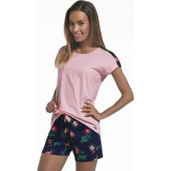 Damska piżama Roses. Piżamy damskie Cornette, z aplikacjami, z bawełny, z krótkim rękawem. Za 90,99 zł.