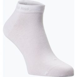 BOSS - Męskie skarpety do obuwia sportowego pakowane po 2 szt., biały. Białe skarpetki męskie Boss, z aplikacjami, z bawełny. Za 54,95 zł.
