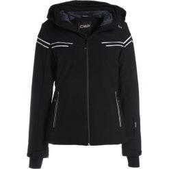 CMP WOMAN ZIP HOOD Kurtka narciarska nero. Czarne kurtki damskie CMP, bez wzorów, z elastanu, sportowe, bez kaptura. W wyprzedaży za 599,20 zł.