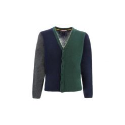Swetry rozpinane / Kardigany Sun68 K28121. Niebieskie swetry męskie SUN68, xl, bez wzorów, bez kołnierzyka, bez kaptura. Za 512,71 zł.