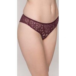 Etam - Brazyliany Samba. Fioletowe figi damskie marki Etam, z elastanu. W wyprzedaży za 39,90 zł.