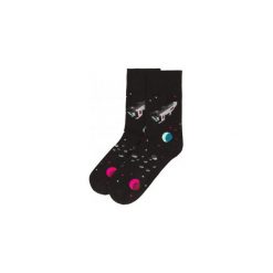 Skarpetki Bobby Sox - kosmos BS13. Czarne skarpetki męskie Bobby Sox - skarpetki, bez wzorów, z elastanu. Za 18,00 zł.