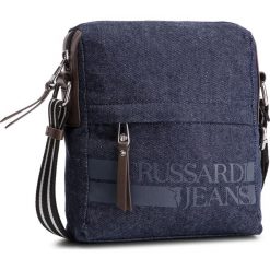 Saszetka TRUSSARDI JEANS - Turati 71B00142 U671. Niebieskie torby męskie skórzane Trussardi Jeans, bez wzorów, z jeansu, młodzieżowe. W wyprzedaży za 229,00 zł.