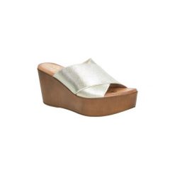 Czółenka: Klapki Oh My Sandals Klapki na koturnie 3490