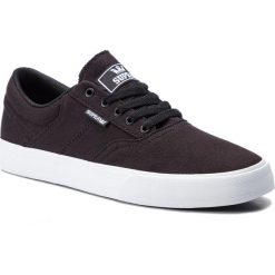 Sneakersy SUPRA - Cobalt 05663-002-M Black/White. Czarne sneakersy męskie Supra, bez zapięcia. Za 259,00 zł.