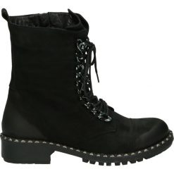 Botki - 440615 NERO. Czarne botki damskie skórzane marki Venezia. Za 499,00 zł.