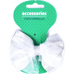 Ozdoby do włosów dla dziewczynki. Szare ozdoby do włosów marki HAIR ACCESSORIES. Za 9,90 zł.