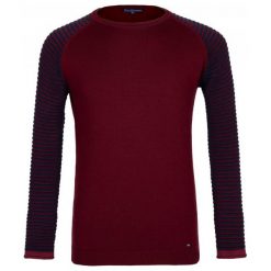 Paul Parker Sweter Męski M Burgundowy. Czerwone swetry klasyczne męskie Paul Parker, m, w paski. Za 169,00 zł.