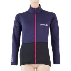 Sensor Profi kurtka damska Black/Purple L. Czarne kurtki sportowe damskie Sensor, l, bez wzorów, z elastanu, bez rękawów, bez kaptura. W wyprzedaży za 329,00 zł.
