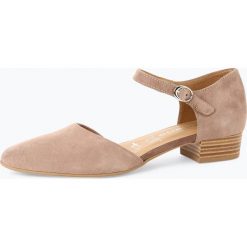 Tamaris - Sandały damskie ze skóry, beżowy. Sandały damskie Tamaris. Za 259,95 zł.