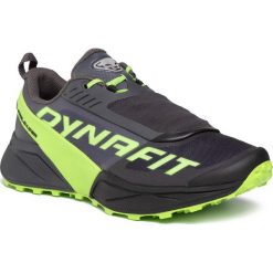 Buty DYNAFIT - Ultra 100 64051 Black/Lambo Green 0995. Czarne buty sportowe męskie Dynafit, z tworzywa sztucznego, bez zapięcia, do biegania. Za 649,00 zł.