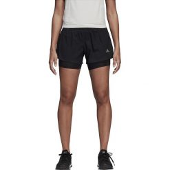 Spodenki ADIDAS M10 SHORT W BLACK / CY571. Czarne szorty damskie Adidas, m, bez wzorów, z materiału. Za 129,00 zł.