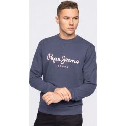 Bluza Pepe Jeans George PM581803. Niebieskie bluzy męskie Pepe Jeans, m, bez wzorów, z jeansu, bez kołnierzyka, bez rękawów, bez kaptura. W wyprzedaży za 179,00 zł.