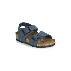 Sandały Dziecko Birkenstock NEW YORK. Niebieskie sandały chłopięce marki Birkenstock, bez zapięcia. Za 239,00 zł.