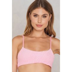 Bikini: Hot Anatomy Góra bikini Wrinkled – Pink