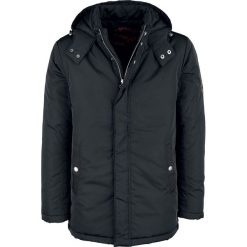 Shine Original San Francisco - Puffer Jacket Kurtka zimowa czarny. Czarne kurtki męskie zimowe Shine Original, l, z aplikacjami. Za 244,90 zł.