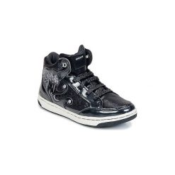 Buty Dziecko Geox CREAMY A. Czarne trampki dziewczęce Geox, bez wzorów, bez zapięcia. Za 139,50 zł.