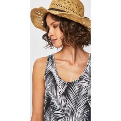 Answear - Top. Bluzki damskie ANSWEAR, s, bez wzorów, z elastanu, z okrągłym kołnierzem. W wyprzedaży za 29,90 zł.