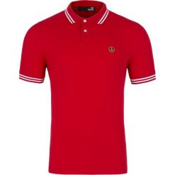 Koszulka Polo Love Moschino. Czerwone koszulki męskie Love Moschino, m, bez wzorów, klasyczne, polo, bez rękawów. Za 229,00 zł.