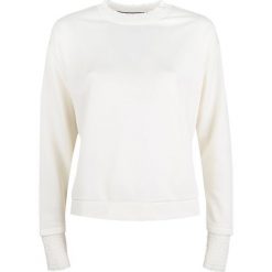 Tommy Hilfiger Bluza "Carley". Bluzy damskie TOMMY HILFIGER, bez wzorów, z tkaniny, bez rękawów, bez kaptura. Za 249,00 zł.