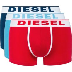 Diesel 3-pack Bokserki Niebieski Czerwony. Czerwone bokserki męskie Diesel, z elastanu. Za 171,95 zł.