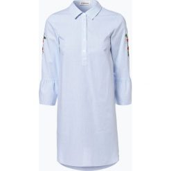Grace - Bluzka damska, niebieski. Niebieskie bluzki damskie marki Grace, s, w paski, bez kołnierzyka, z długim rękawem. Za 299,95 zł.