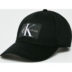Calvin Klein Jeans - Czapka. Czarne czapki z daszkiem męskie Calvin Klein Jeans. Za 139,90 zł.