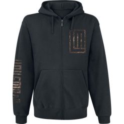 Lindemann Haus - Skills In Pills Bluza z kapturem rozpinana czarny. Czarne bluzy męskie marki Lindemann, l, z nadrukiem, z kapturem. Za 244,90 zł.