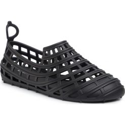 Półbuty MELISSA - Melissa Alma Ad 32693 Black 01003. Czarne półbuty damskie Melissa, na co dzień, bez wzorów, z tworzywa sztucznego, bez obcasa, na płaskiej podeszwie, bez zapięcia. Za 369,00 zł.