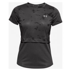 Under Armour Streaker 2.0 Inverse Koszulka Czarny. Czarne koszulki damskie Under Armour, s, bez wzorów, z poliesteru, bez kołnierzyka, z krótkim rękawem. Za 188,95 zł.