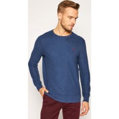 Sweter Polo Ralph Lauren Classics 710680593035. Niebieskie swetry męskie Polo Ralph Lauren, m, bez wzorów, klasyczne, polo, bez kaptura. Za 669,00 zł.