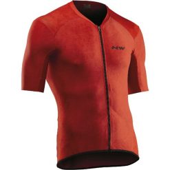 Northwave koszulka rowerowa męska SENSE RED. Czerwone koszulki męskie Northwave, m, bez wzorów, bez kołnierzyka, bez rękawów, rowerowe. Za 204,00 zł.