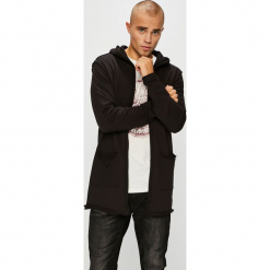 Only & Sons - Bluza. Szare bluzy męskie rozpinane marki DOMYOS, m, z bawełny, z kapturem. Za 129,90 zł.