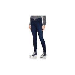 Jeansy skinny Wrangler ® Super Skinny True Beauty 29JBV94Z. Niebieskie jeansy damskie marki Wrangler, bez wzorów, z jeansu. Za 229,00 zł.