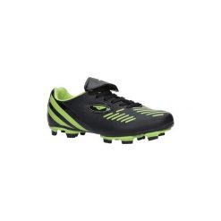 Buty do piłki nożnej Casu Czarne buty sportowe sznurowane korki B212A-2. Czarne halówki męskie marki Adidas, ze skóry, do piłki nożnej. Za 59,99 zł.