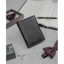 Portfel męski skórzany Always Wild N4-CCF BP czarny - Czarny. Czarne portfele męskie ALWAYS WILD, bez wzorów. Za 34,99 zł.