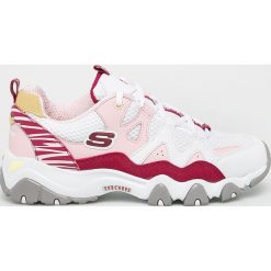 Skechers - Buty One Piece. Zielone buty sportowe damskie Skechers, ze skóry, sportowe. W wyprzedaży za 269,90 zł.