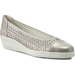 Creepersy damskie: Półbuty GABOR - 46.401.93 Taupe