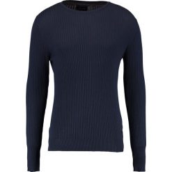 Swetry klasyczne męskie: Casual Friday Sweter navy