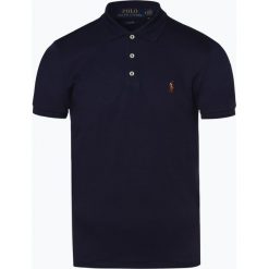 Polo Ralph Lauren - Męska koszulka polo – Slim fit, niebieski. Niebieskie koszulki męskie Polo Ralph Lauren, s, bez wzorów, z materiału, bez rękawów. Za 499,95 zł.