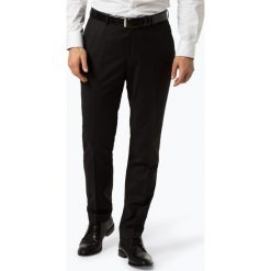 Andrew James New York - Męskie spodnie od garnituru modułowego – Carter, czarny. Czarne spodnie męskie Andrew James New York, s, bez wzorów, eleganckie. Za 449,95 zł.