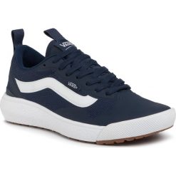 Sneakersy VANS - Ultrarange Exo VN0A4U1K4M01 Dress Blue/True White. Niebieskie półbuty damskie Vans, na co dzień, bez wzorów, z tworzywa sztucznego, klasyczne, bez obcasa, bez zapięcia. Za 469,00 zł.