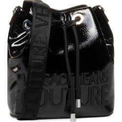 Torebka VERSACE JEANS COUTURE - E1VVBBM5 71412 899. Czarne torebki klasyczne damskie Versace Jeans Couture, bez wzorów, z jeansu, bez dodatków. W wyprzedaży za 589,00 zł.