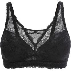 Biustonosz bralette bez fiszbinów bonprix czarny. Czarne biustonosze bonprix, bez wzorów. Za 54,99 zł.
