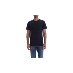 T-shirty z krótkim rękawem G-Star Raw D04453 2757 TOMBER. Niebieskie t-shirty męskie G-Star RAW, xs, bez wzorów, retro, bez kołnierzyka, krótkie. Za 92,40 zł.
