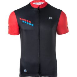 IQ Koszulka Rowerowa męska SORE BLACK/FIERY RED/PALACE BLUE r. XL. Czerwone koszulki sportowe męskie marki IQ, xl. Za 87,36 zł.