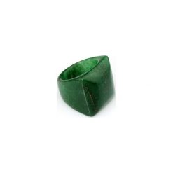 InspiRING Kwarc Zielony. Zielone pierścionki damskie Brazi druse jewelry, z kwarcem, ze stali. Za 240,00 zł.