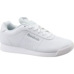 Reebok Royal Charm CN0963. Białe buty sportowe damskie marki Reebok, bez wzorów, ze skóry, sportowe, reebok royal. W wyprzedaży za 199,99 zł.