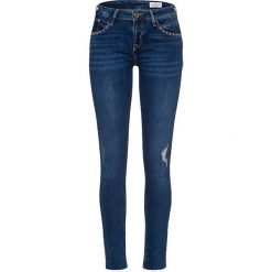 Dżinsy "Adriana" - Skinny fit - w kolorze niebieskim. Niebieskie jeansy damskie Cross Jeans, l. W wyprzedaży za 120,95 zł.