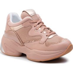 Sneakersy LIU JO - Jog 09 B69041 PX030 Nude 51315. Różowe półbuty damskie Liu Jo, bez wzorów, ze skóry ekologicznej, bez obcasa, na płaskiej podeszwie, bez zapięcia. Za 799,00 zł.